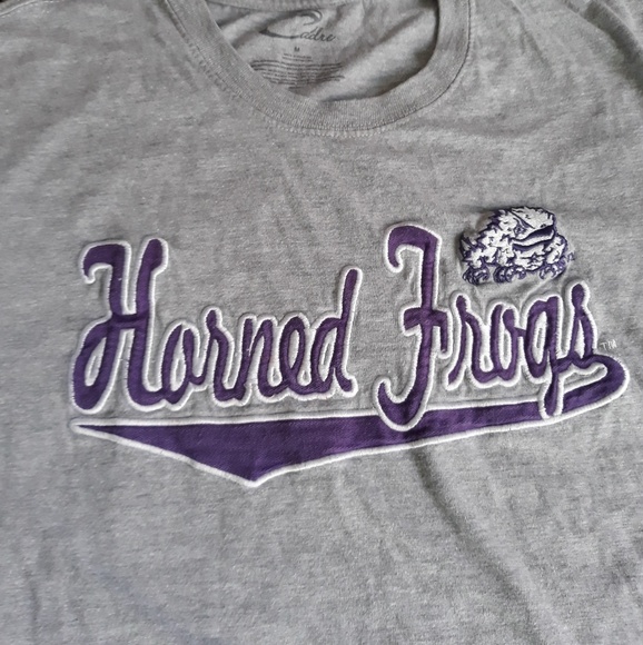 TCU Horned Frogs grey size Medium - Picture 2 of 4